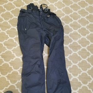 Mens Karbon Ski Pants With Suspenders  Size XL